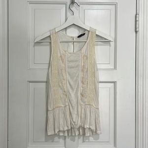 American Eagle Outfitters top with lace front